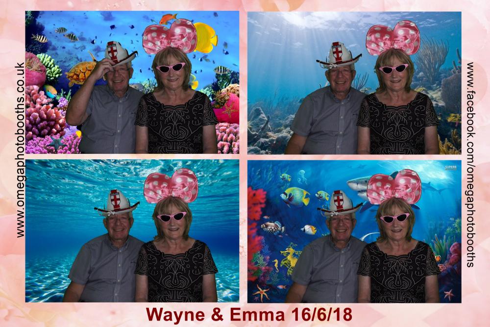 Emma & Wayne's Wedding | View more photos from the event at gallery.omegaphotobooths.co.uk/u/Omega-Photobooths/Emma-Waynes-Wedding